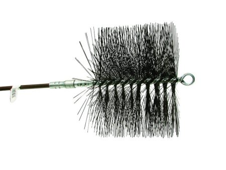 Rutland Chimney Sweep 6 in. Round Oil Tempered Chimney Brush Online Hot Sale